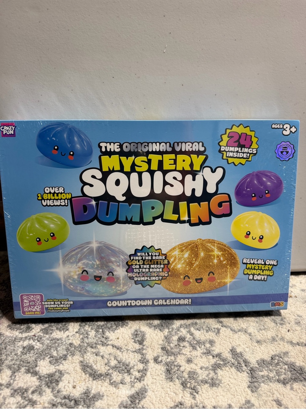 NEW SEALED RMS Squishy Dumpling Advent Calendar